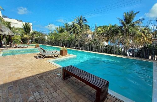 Progreso Municipality Apartment | 87972 Romantic condo, best retreat for a couple, 1 block from the Ocean