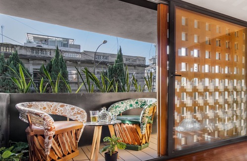Roma Norte Apartment | AC/3 Terraces Oasis/3 BR Stunning Lux Apartmentnn
