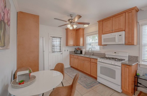Sunset Beach House | Across quiet street from sandy beach.