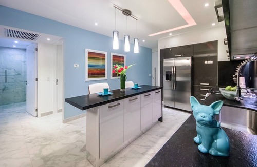 Amapas Condo | Amazing rooftop infinity pool! Ocean view 2 Bed/2 Bath condo. Walk Everywhere