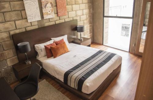 Downtown Guadalajara Apartment | Amazing View Loft wGym Coworking 2 BD Tribu Colon 301