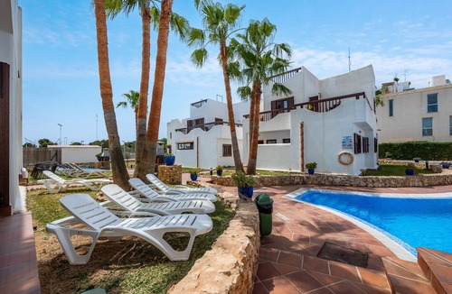 Cala d'Or Apartment | Apartment La Perla de Cala d'Or 9 with Shared Pool, Garden & Wi-Fi