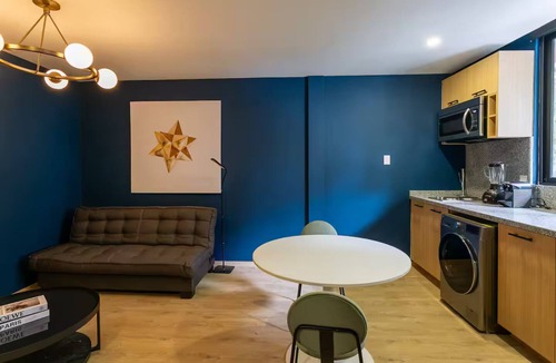 Roma Norte Apartment | Artistic suite in Roma Hood 1Bed+SofaBed+AC - 3