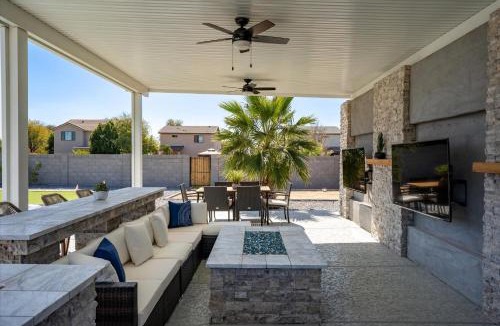 Paradise Valley Village House | Backyard Oasis Heated Pool Game Room Gazebo