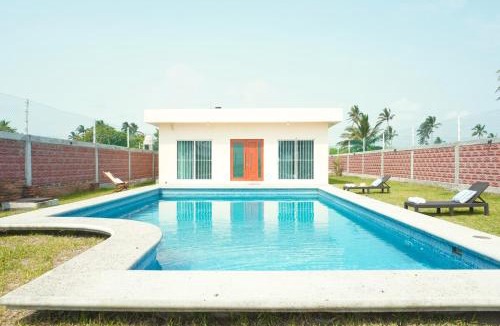 Tecolutla Apartment | Bamboo La Perla del Puerto Pool & Beach