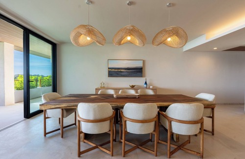 Higuera Blanca Apartment | BEACH ACCESS:4 BR +Ocean VIEW+ Pool +Breakf C + Golf Cart+ Gym inside Punta Mita