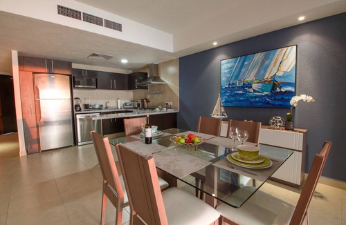South Hotel Zone Condo | Beachfront 1BR w/Balcony & Resort-Style Amenities