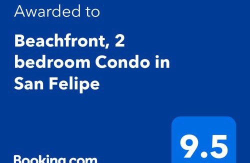 Villas de Las Palmas Apartment | Beachfront, 2 bedroom Condo in San Felipe