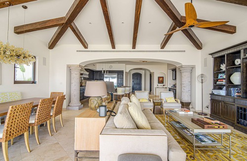 Buzzards House | Beachfront 4BD Villa with a Wrap Around Upper Terrace and a Private Pool