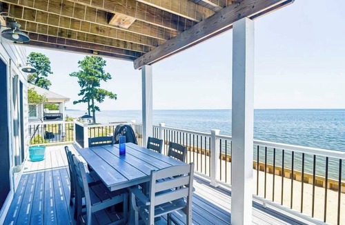 Point Lookout House | Beachfront 4BD Getaway with Game Rm & Ocean Views