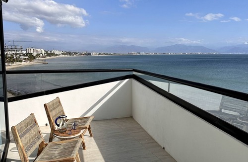 Bucerias Condo | Beachfront in Bucerias - 180 Degree Ocean Views - NEW Listing