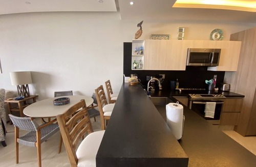 San Francisco Condo | Beachfront! Modern 2 Bed 2 Bath Oceanfront Condo in San Pancho Nayarit Mexico