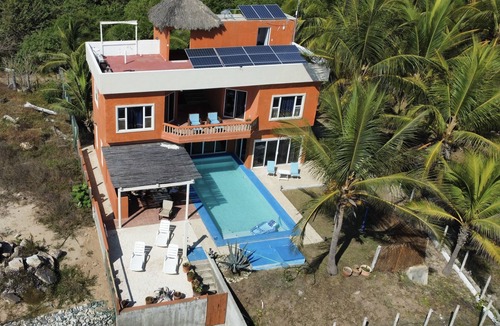 San Miguel del Puerto Villa | Beachfront Villa C/W Private Pool 3BR/3.5 BA on Secluded Beach