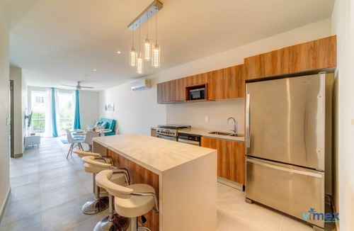 Akumal Apartment | Beachside Santamar Stay | Balcony | Rooftop Pools