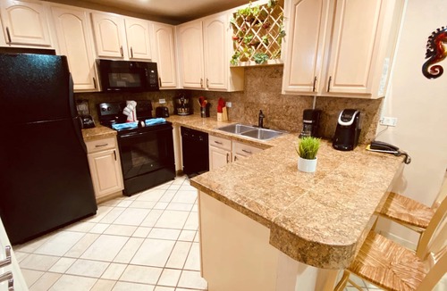 Sandy Beach Condo | Beautiful 2 Bedroom Condo on the Sea of Cortez at Las Palmas Resort BN-101