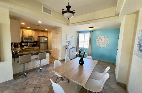 Sandy Beach Condo | Beautiful 2 Bedroom Condo at Las Palmas Rocky Point Sandy Beach; D-501