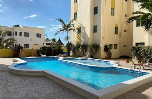 Chicxulub Puerto Apartment | Beautiful Apartment in Front of the Sea/Weekly and monthly discounts available!