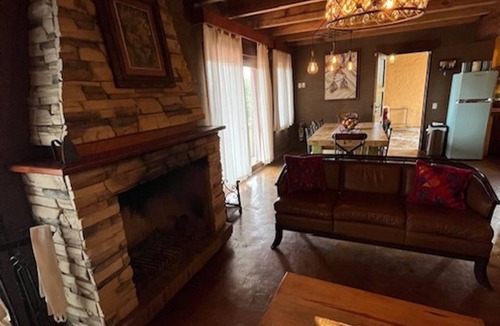 Tapalpa Cabin | Beautiful Cabin Downtown Tapalpa Oven Mud Barbecue Grill 4 Room 12 ppl TV Wifi