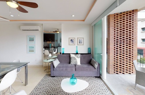 Emiliano Zapata Condo | Beautiful condo one block to the beach! 1BD Condo for rent in Old Town, Puerto v