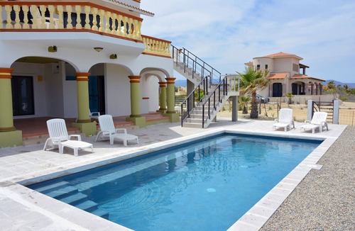 La Ribera House | Beautiful home with separate Casita, Ocean Views, Pool, 100 yards to the beach!