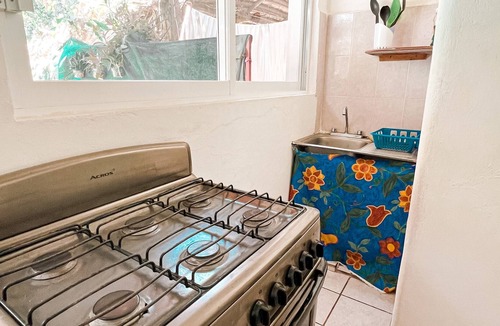 Lo de Marcos House | Beautiful “la casita azul” a townhouse, fully equipped, 1 block from the beach “