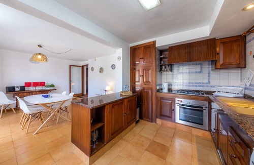 Can Picafort House | Beautiful Villa "Beach Palmitos" with Wi-Fi, Balcony, Garden, Terraces & Pool