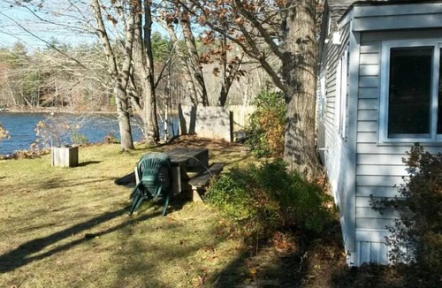Manchester Cottage | Beautiful Year-Round West Facing Cottage on Maine Lake with Dock