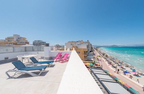 Can Picafort Apartment | Blau Blue 2 - Apartment In Can Picafort. Free Wifi