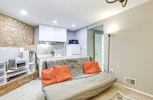 Simpsonville House | Bottom Floor Apartment with a Patio | Merriweather