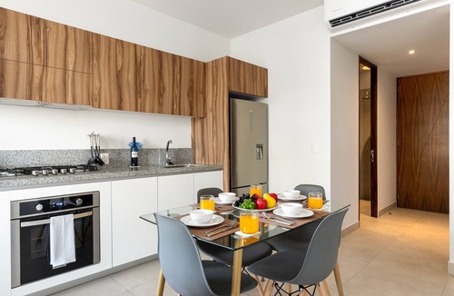 Diaz Ordaz Condo | Brand new 2BD condo in Versalles & awesome Rooftop 2BD Condo for rent in Versall