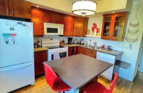 Rosemont-La Petite-Patrie Apartment | Bright 1BR Apartment in Rosemont Balcony