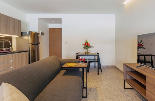 Miguel Hidalgo Apartment | Bright & Modern Studio w/Gym & Pool | VIATO HOMES
