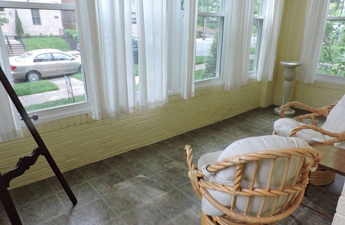 Bonnycastle Condo | Bright, Parkside condo with pool