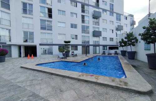 San Juan de Dios Apartment | Céntrico y estiloso apartamento con Alberca, AC, Seguridad, Aparcamiento y Gym