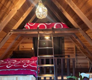 San Jose del Pacifico Ski Chalet | Cabaña en el bosque y cerca al río Starlink