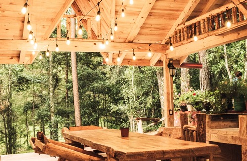 Acaxochitlan Cabin | Cabaña Mora en el Bosque de Acaxochitlán