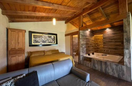 Mazamitla Ski Chalet | cabañas Mazzatl jacuzzy