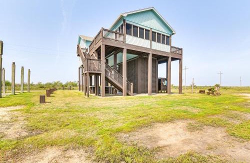 Port Bolivar House | Canal-Front Coastal Getaway in Gilchrist with Deck