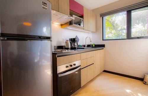 Escandon Apartment | Capitalia | Cozy Terrace Nook