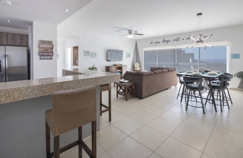 Las Conchas Condo | Casa Alexiu N104! An exquisite top floor ocean view residence in Puerto Peñasco!
