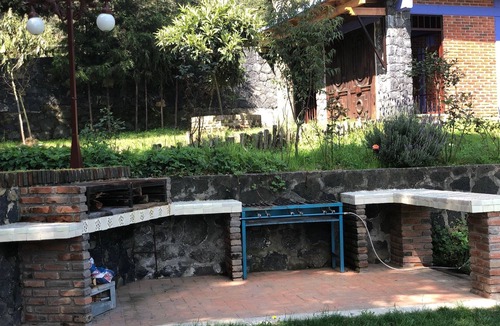 Tlalpan Cabin | Casa de campo con chimenea