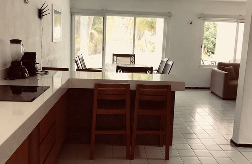 Telchac Puerto House | Casa del Palmar, in the beach,Telchac Puerto Yucatan