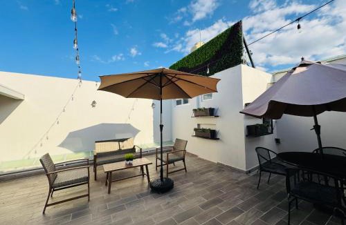 Irapuato Apartment | Casa Jacaranda Business Lodge 7 Suites Cowork Terrace
