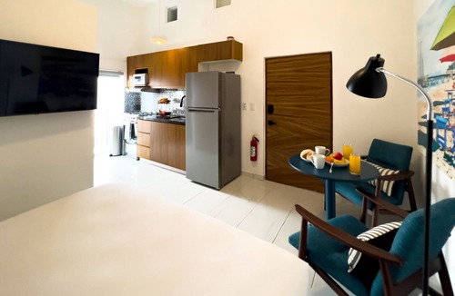 Emiliano Zapata Apartment | Casa Loro Azul PV Unit 6 NEW with Rooftop pool 1BD Studio for rent in 5 de Dicie