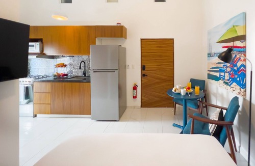 Emiliano Zapata Apartment | Casa Loro Azul PV Unit 6 NEW with Rooftop pool 1BD Studio for rent in 5 de Dicie