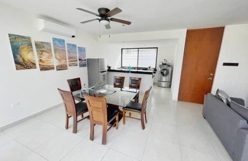 Conkal House | Casa Otavia, con alberca para 6 huéspedes y mascotas