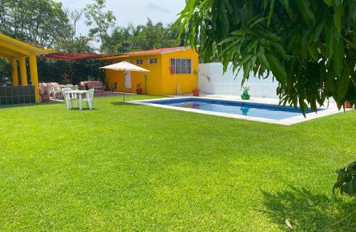 Ayala House | "Casa San Miguel" Alberca privada, jardín, wifi, proyector,asador a 15 min de Cuautla en Morelos