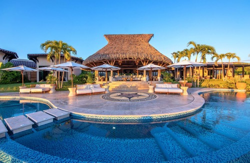 Punta de Mita Villa | Casa Wirikuta: Private Oceanfront Paradise. Chef, Movie Theater, Gym, Surf Break