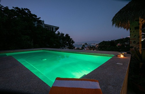 Romantic Zone House | (CH) 3B/3B, Private pool and palapa on rooftop terrace, Views, Walk to Town