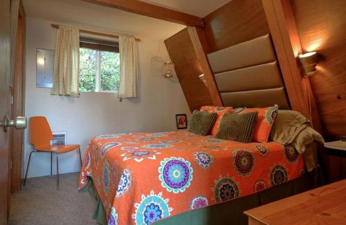 Otter Rock Ski Chalet | Charming A Frame Nestled Amidst Trees in Otter Rock, Oregon